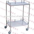 Stainless steel medicine dispensing cart